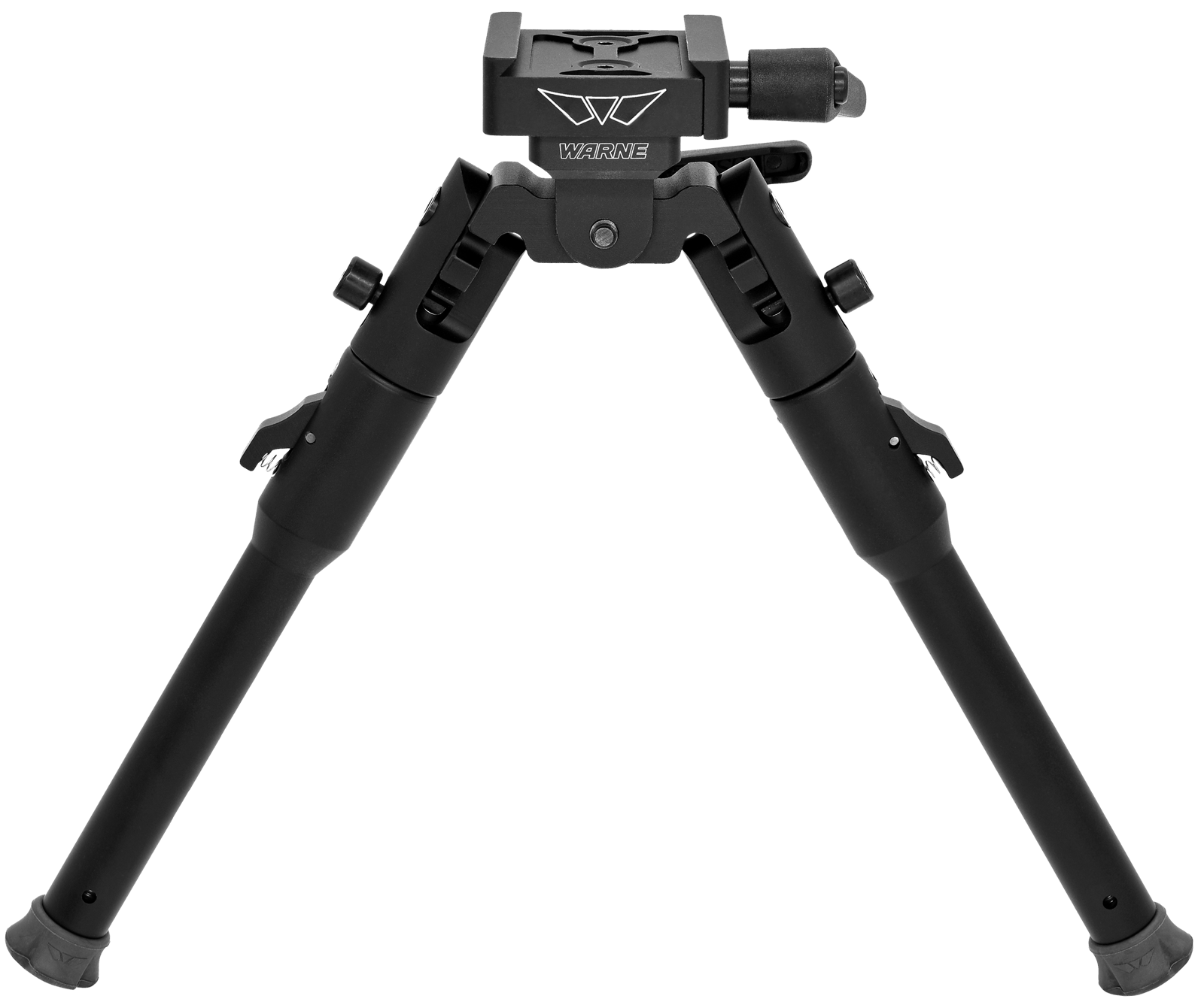 Warne 7912M Lite Bipod Skyline Matte Black 6.5"-11.15", Aluminum, ARCA
