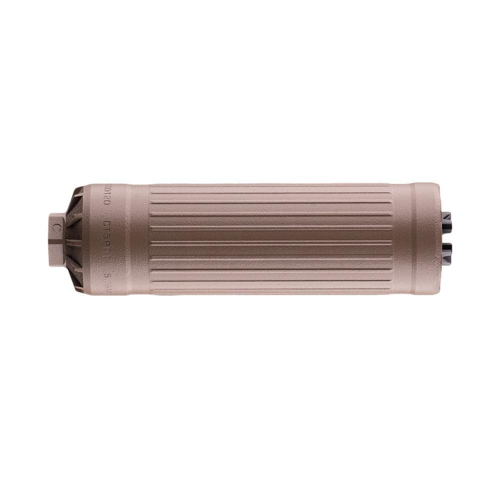 Dead Air Defense CT5P Patrol Suppressor 1/2-28 Direct Thread FDE