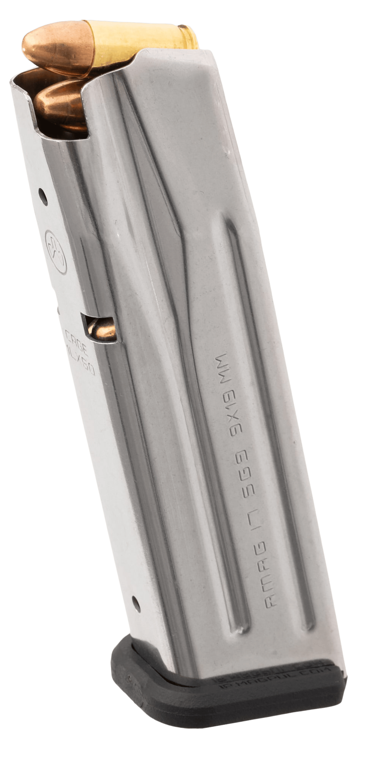 Magpul MAG1331SST P320 SG9 17rd 9mm Fits Sig P320/M17/M18 Compatible w/ Full Size/Compact/Sub-Compact Stainless Steel
