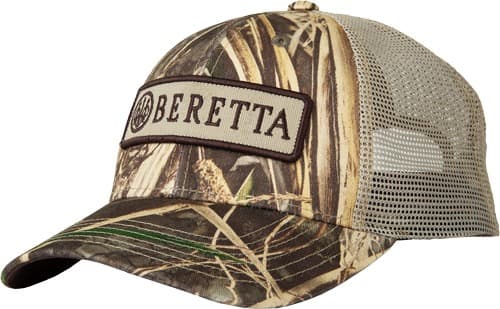 BERETTA CAP PATCH TRUCKER RECT PATCH MESH BACK RT MAX-7!