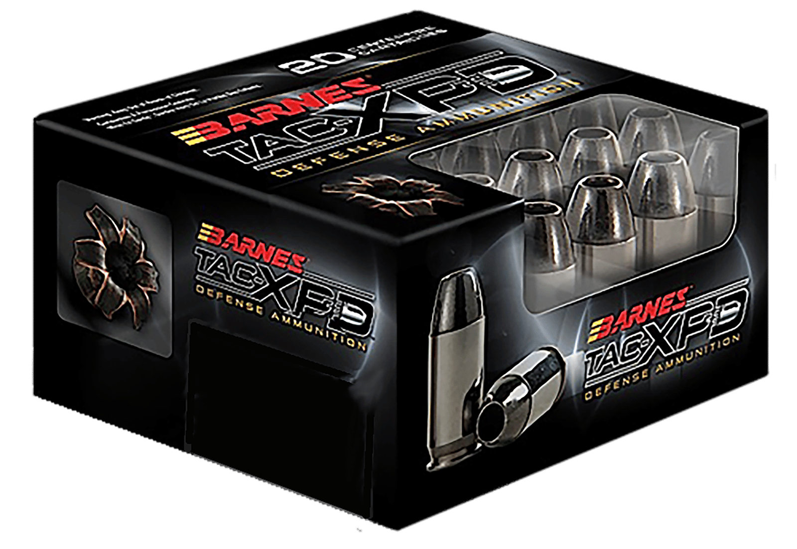 Barnes Bullets 21552 TAC-XPD Defense Handgun 380ACP 80gr 20 Per Box/10 Case