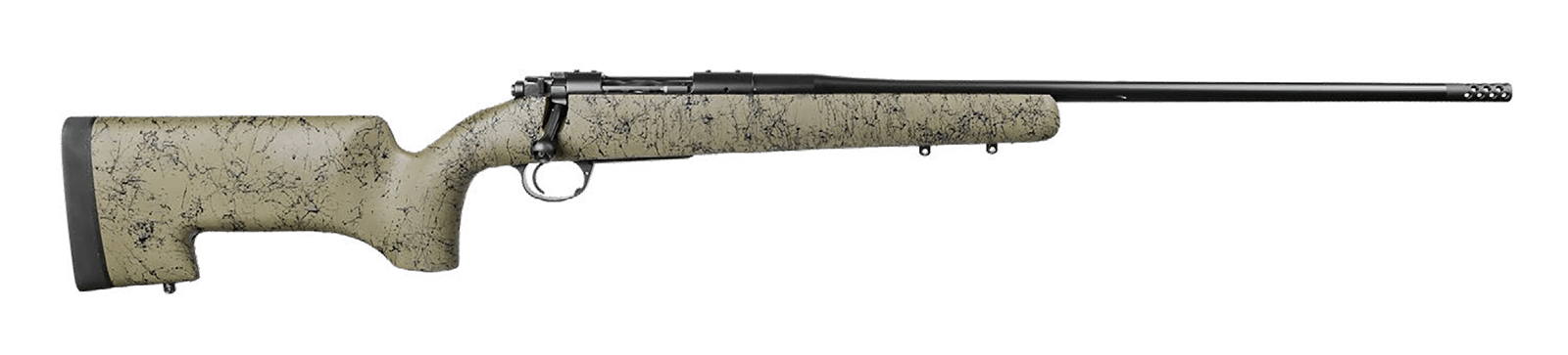 Kimber Mfg, Inc 3700862 Mountain Acsent Peak 243 Win 4+1 22" Match Grade Threaded Barrel, Aluminum Receiver, Fixed Aluminum/Carbon Fiber Stock