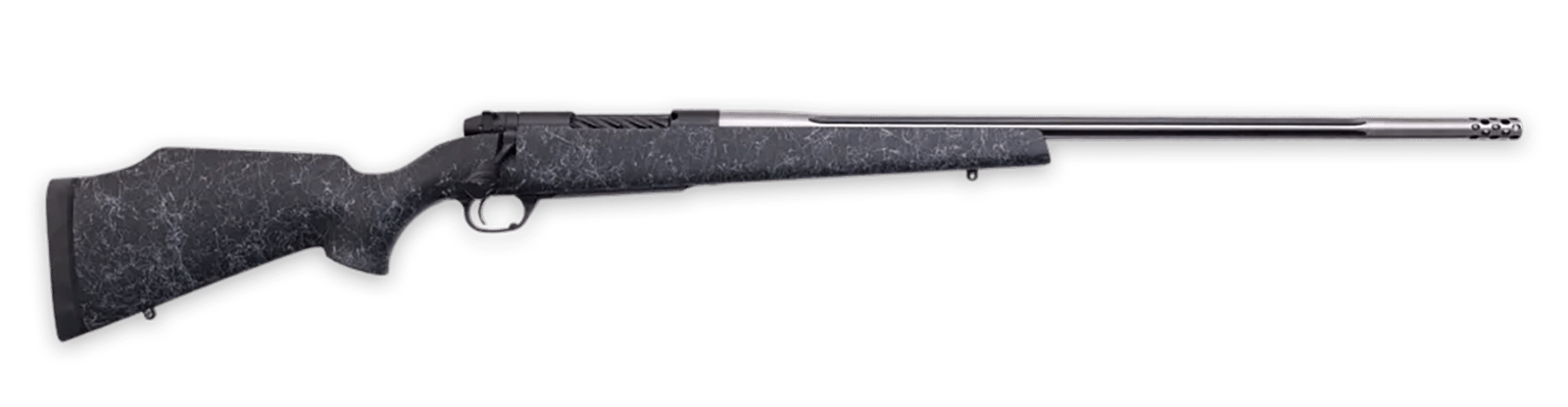 Weatherby MAM01N7MMBR2B Mark V Accumark 7mm BC 3+1 26" Graphite Black Cerakote