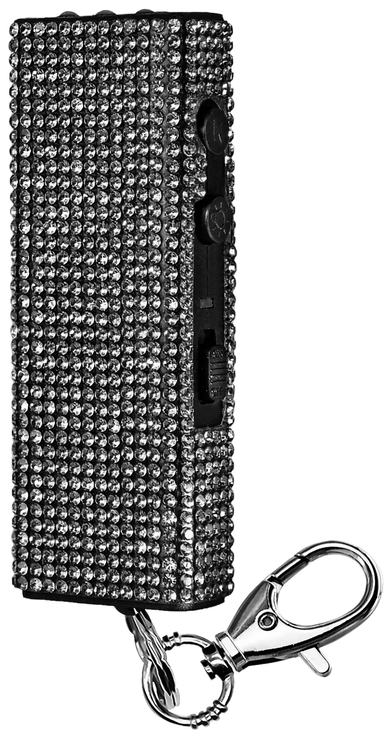 SKYLINE USA INC SGGDBOBK Stun Gun Bring-It-On Black Features LED Light Includes Keychain