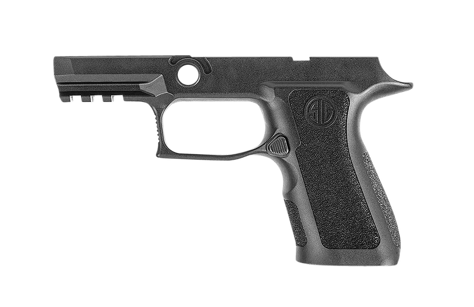 Sig Sauer GRIPMODXC943SMBLK P320 Grip Module X-Series Compact (Small Size Module), 9mm Luger/40 S&W/357 Sig, Black Polymer, Fits Sig P320 (3.60" & 3.90")