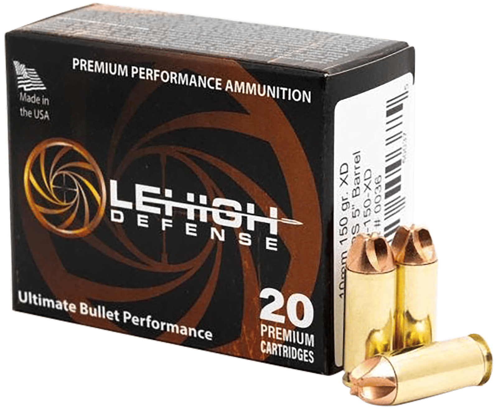 Wilson Combat LA10150XD   10mm 150gr 20 Per Box/10 Case