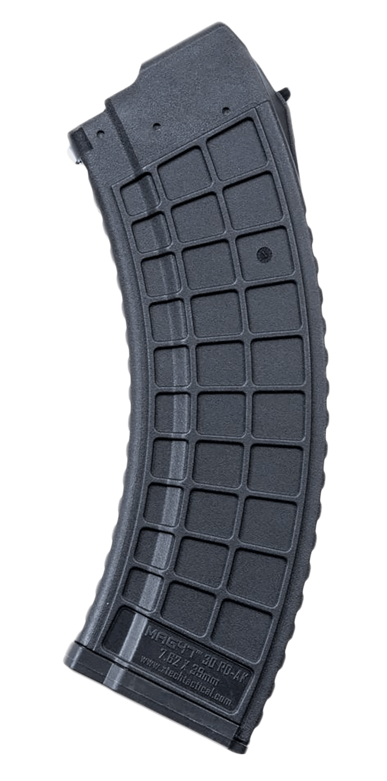 Xtech Tacitcal XTT1152BLKMAG47 Gen2  30rd Waffle 7.62X39 Fits AK-47 Black Stainless Steel