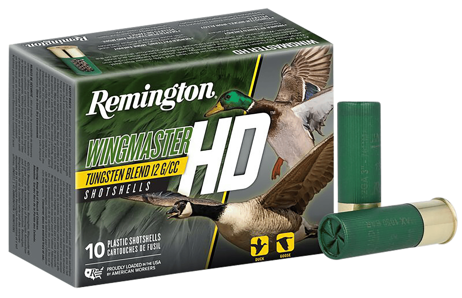 Remington Ammunition 20693 Wingmaster HD  12Gauge 2.75" 1 1/4oz 4Shot 10 Per Box/10 Case