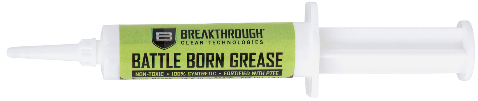 Breakthrough Clean BTG12CC Battle Born Grease 12 CC Syringe