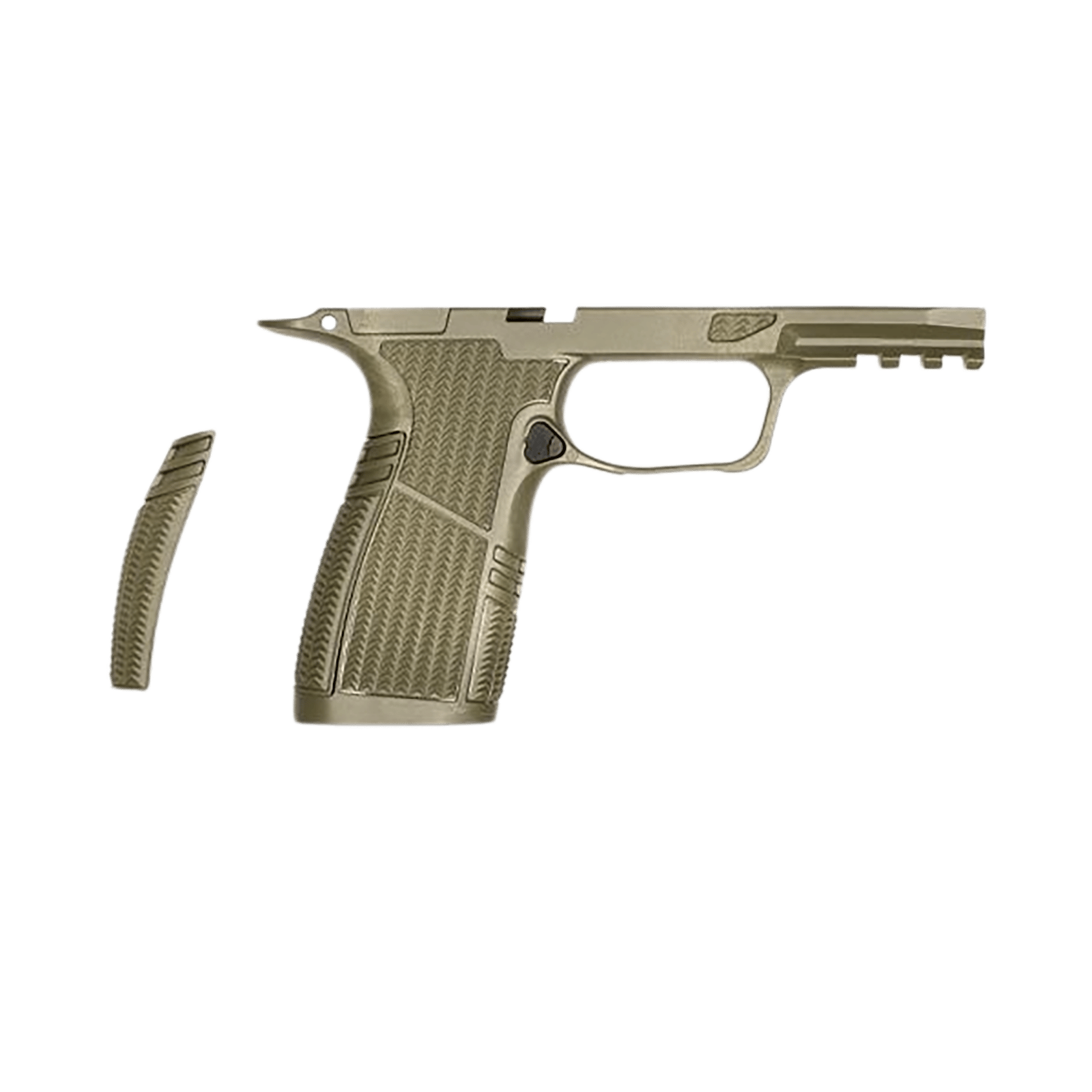 Tyrant CNC TDP365GRMMACROOD Snub Nose Grip Module OD Green Fits Sig P365
