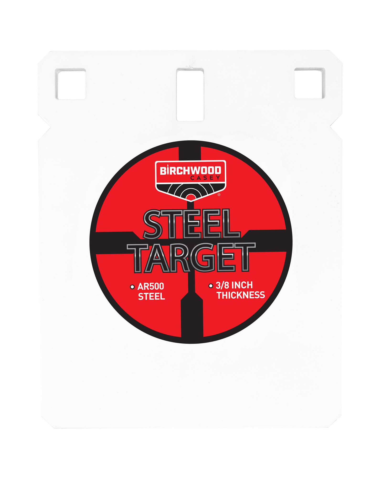 Birchwood Casey BC-SQR8-38 Centerfire Target 3/8" AR500 Steel 8" Square Gong