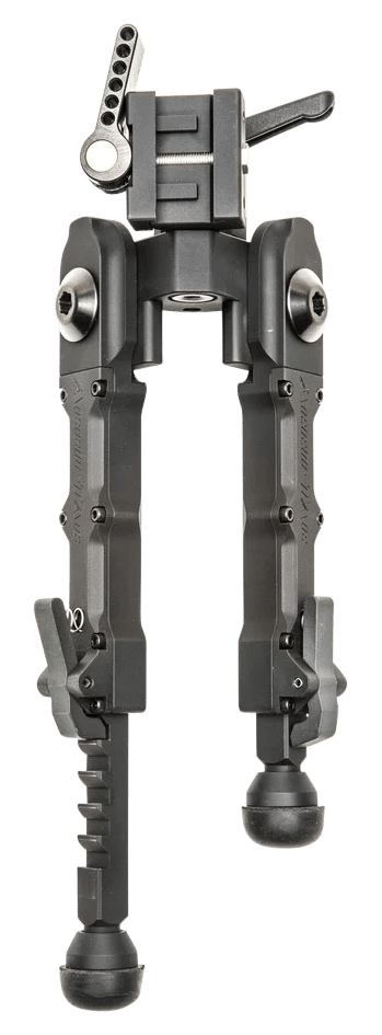 Accu-Tac BRBG200 BR-4 G2 Bipod 5.5"-8.25" Adjustment Black Hardcoat Anodized 6061-T6 Aluminum