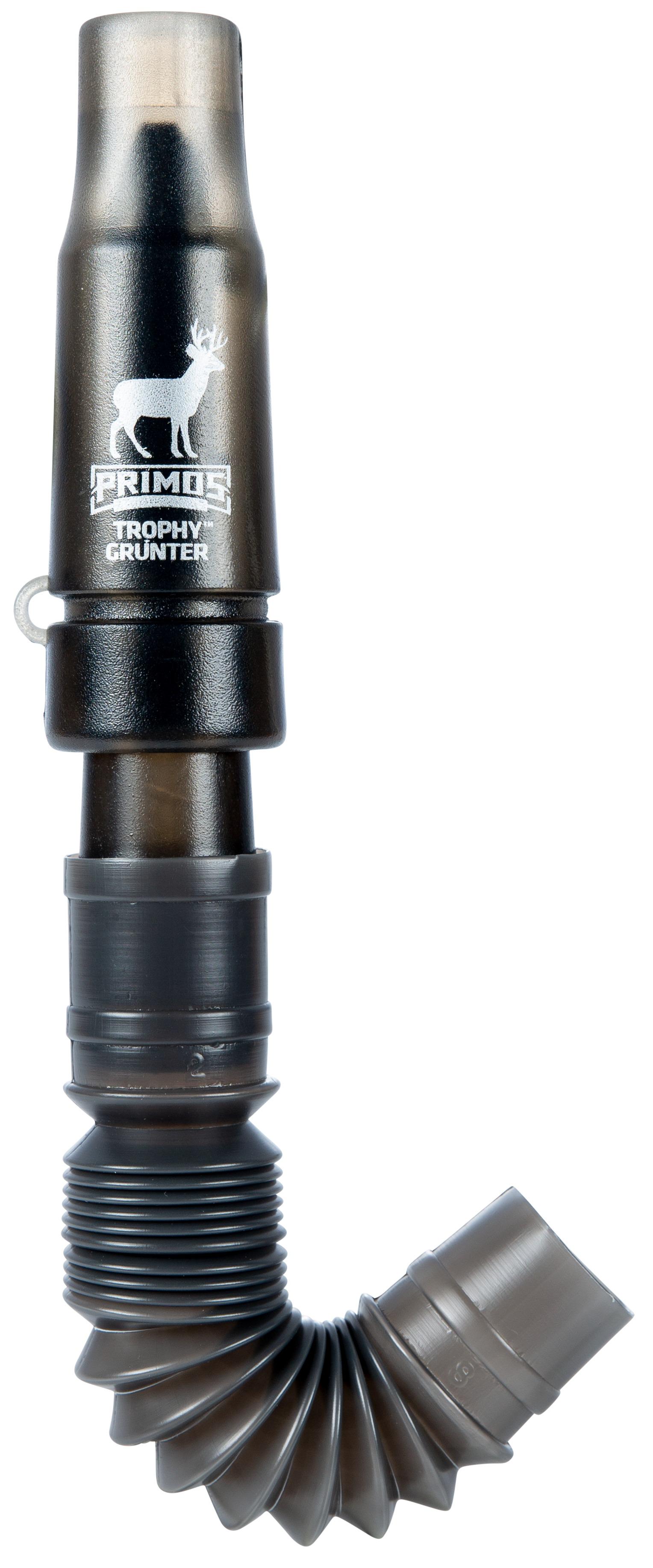 Primos 707 Trophy Grunter  Grunter Call Single Reed Attracts Deer Black Plastic