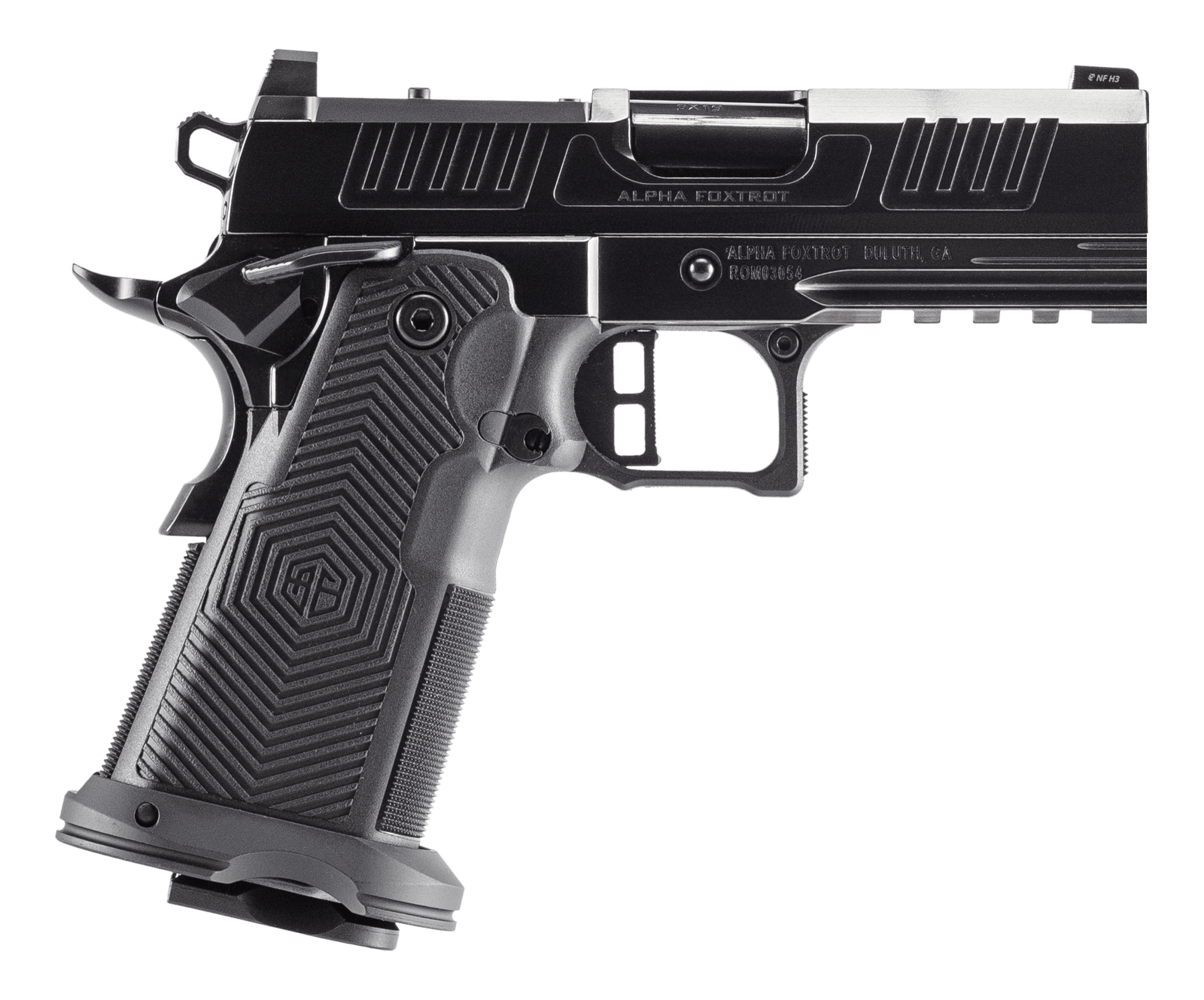 Alpha Foxtrot AA39X1QID-PDBK19 AF1911 Romulus 9mm Luger 3.50"