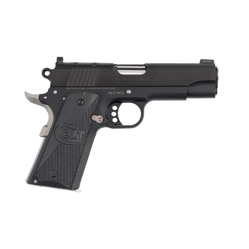 Colt Optics Ready Night Commander Handgun .45 ACP 8rd Magazine 4.25" Barrel Black