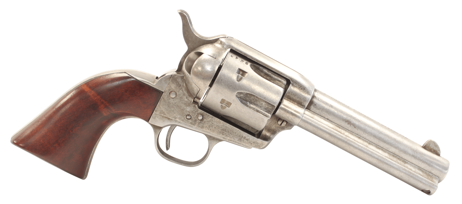 Taylors & Company 555111 1873 Cattleman 45 Colt (LC) Caliber with 4.75" Barrel, 6rd Capacity Cylinder, Overall Antique Finish Steel & Walnut Grip