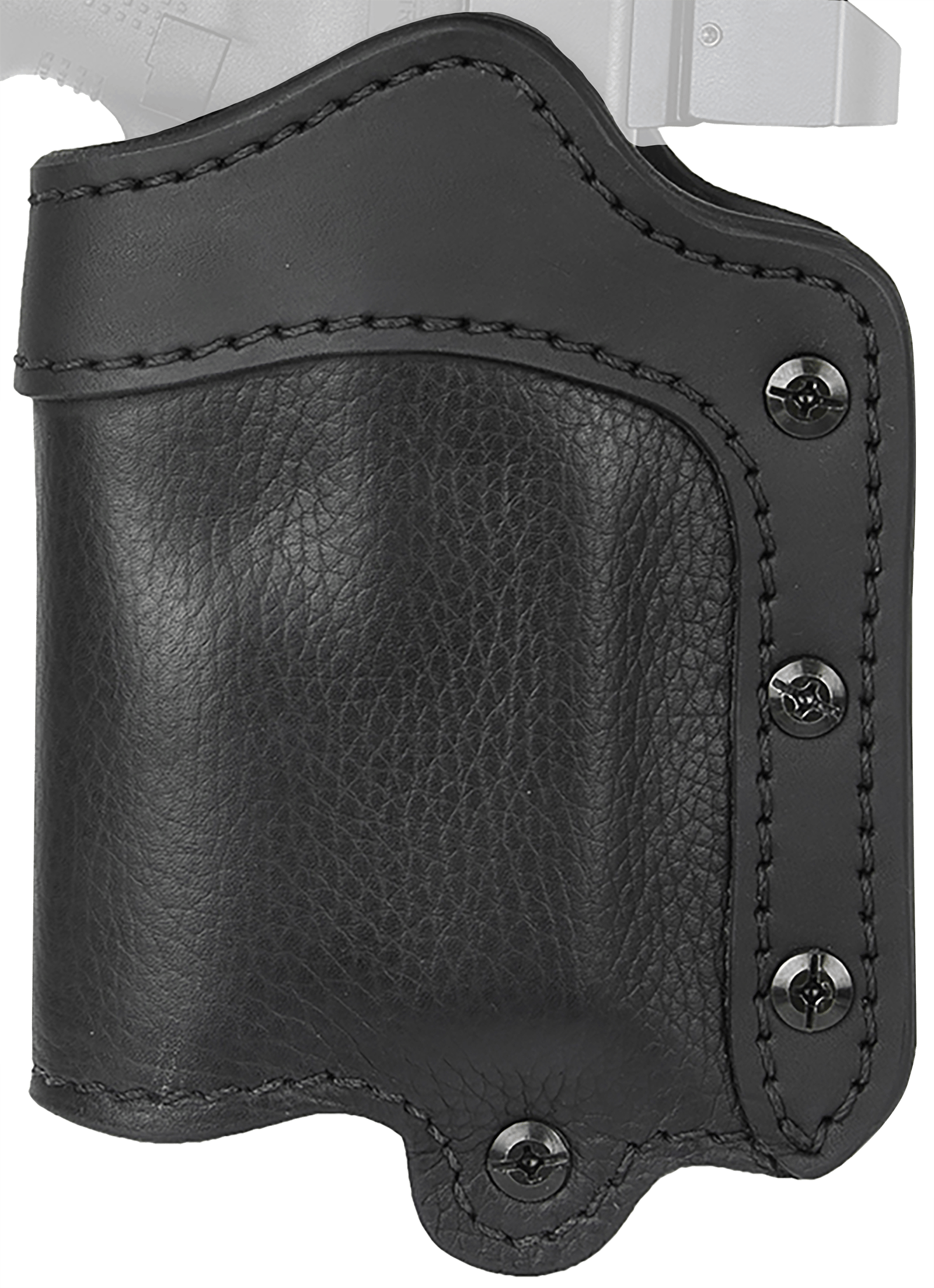 1791 Gunleather UCLB21NSBR Ultra Custom Light Bearing OWB Size 2.1 Night Sky Black Leather Belt Loop Compatible w/Glock 17/S&W M&P Shield/Springfield XD Right Hand