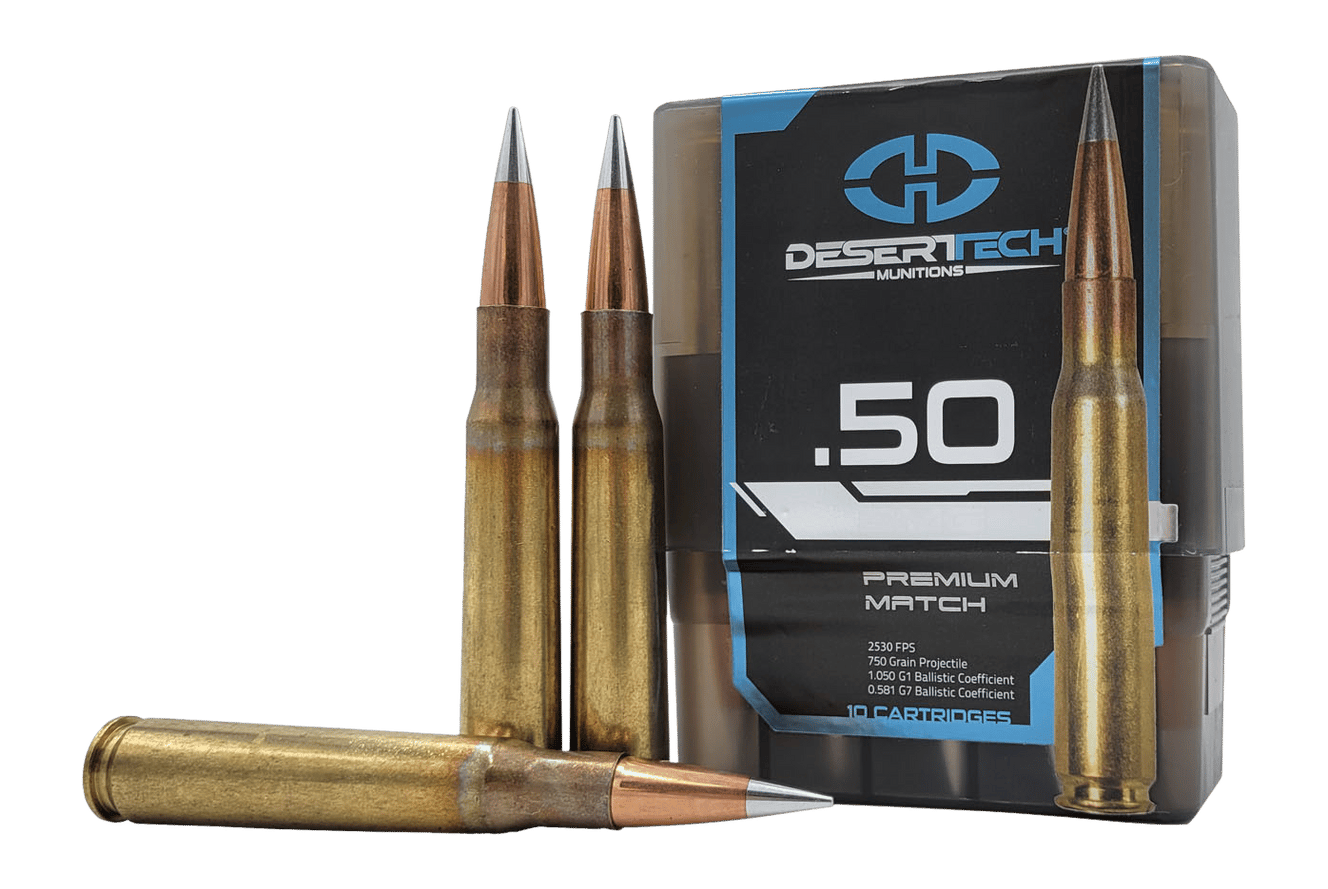 DT DTM-500750-BX DTM AMMO BOX 50BMG  750GR   10/10