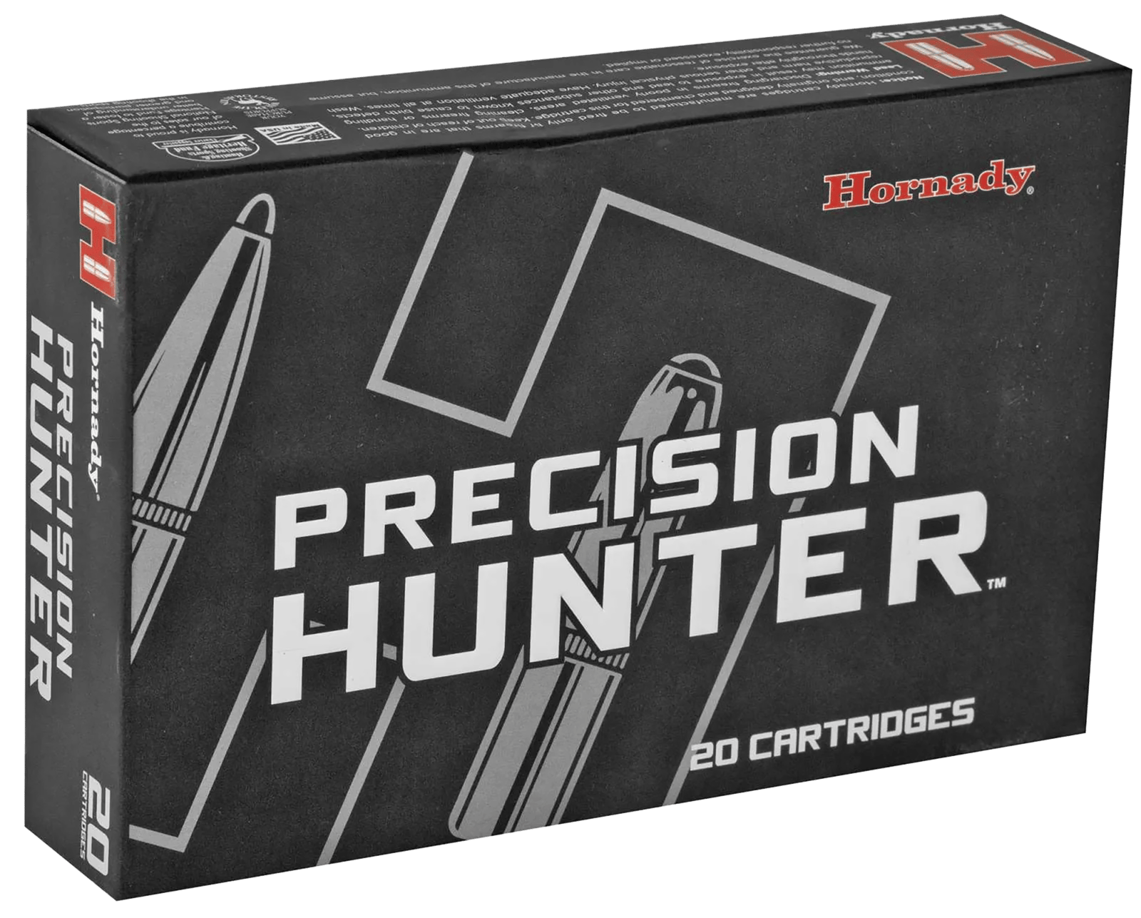 Hornady 85586 Precision Hunter  280AckleyImproved 162gr Extremely Low Drag eXpanding 20 Per Box/10 Case
