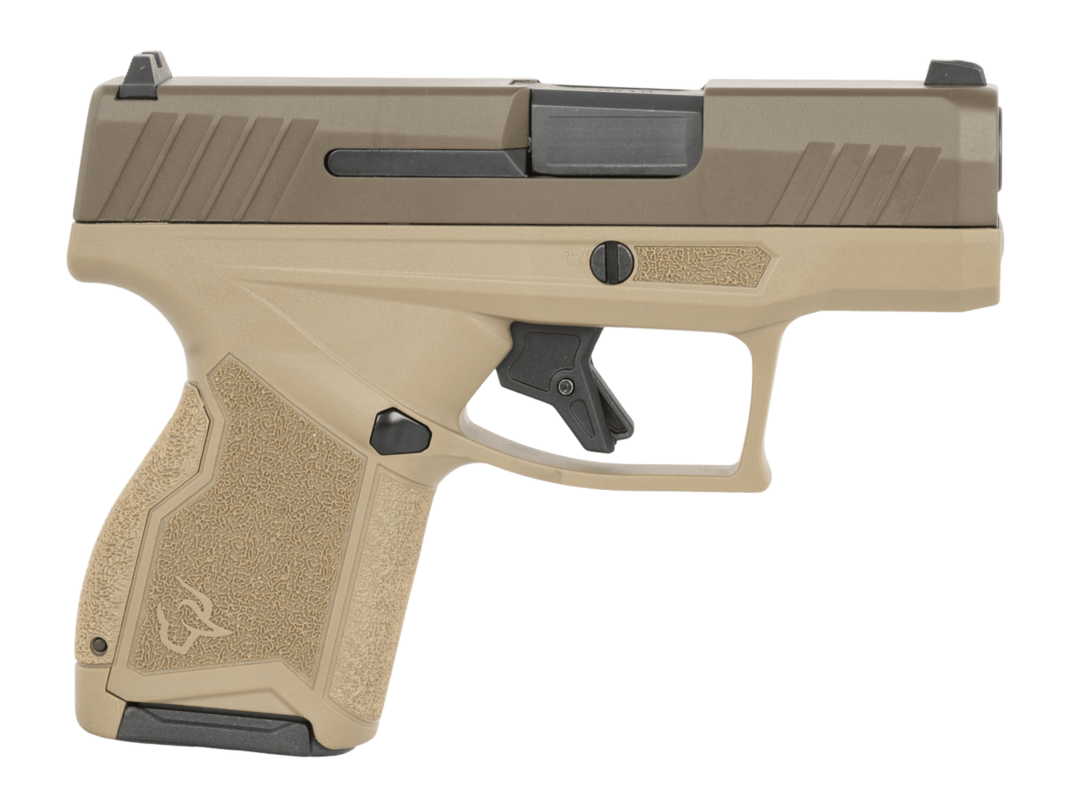 Taurus 1-GX4M93MF GX4  Micro-Compact 9mm Luger 11+1 3.06" Black DLC Alloy Steel Serrated Slide Stainless Steel Frame Interchangeable Backstrap Grip