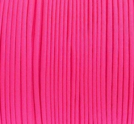 Mero 550 Paracord - 100' 550 lb Pink Neon