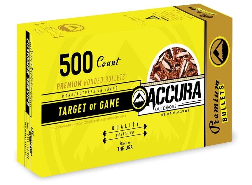 Accura Premium Powerbond Bullets .380 cal 100 gr FP 500/ct