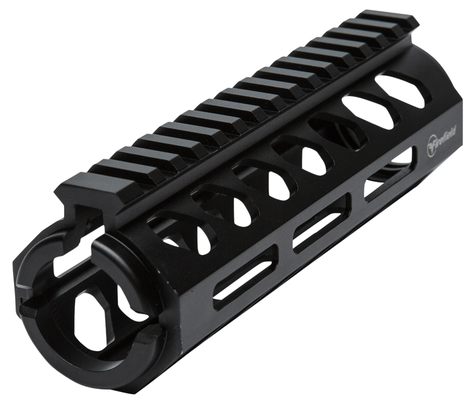 Firefield FF34057 Edge Handguard 6.62" 2-Piece M-LOK, Carbine Style Made of 6061-T6 Aluminum with Black Matte Finish for AR-15