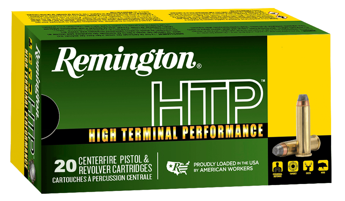 Remington Ammunition 22303 HTP  38Special+P 125gr Semi Jacketed Hollow Point 20 Per Box/25 Case