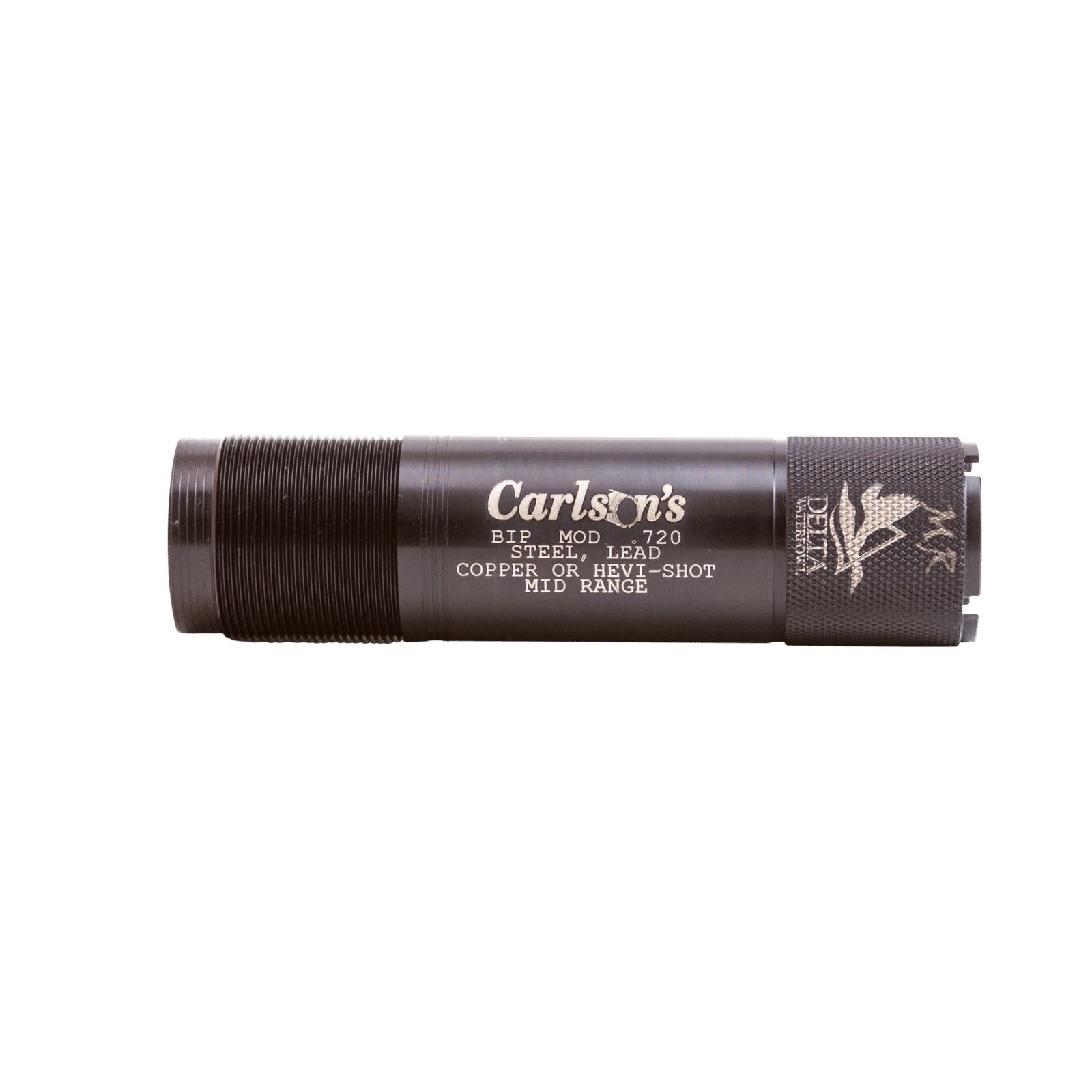 Carlson's Choke Tubes 07365 Delta Waterfowl Extended Choke Browning Invector Plus 12 Gauge Mid-Range 17-4 Stainless Steel