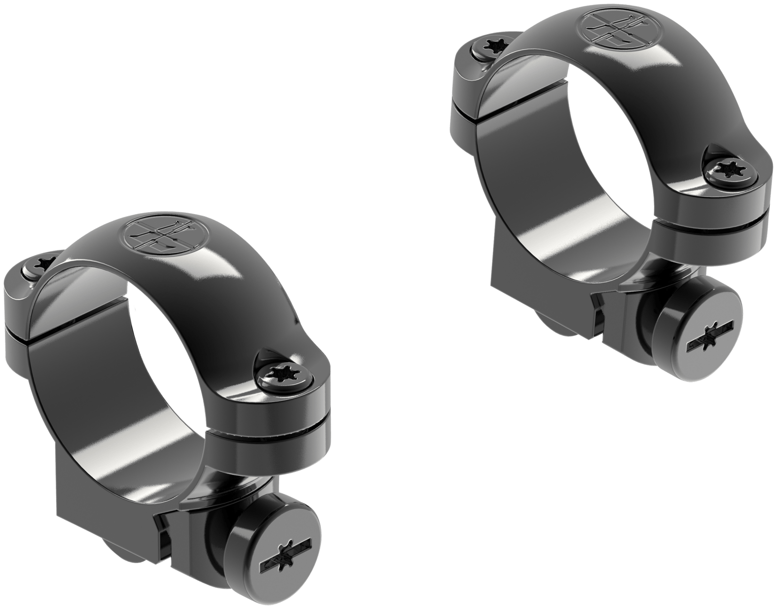 Leupold 49950 Ringmounts  Black Gloss  Ruger No. 1/77/11 30mm Low