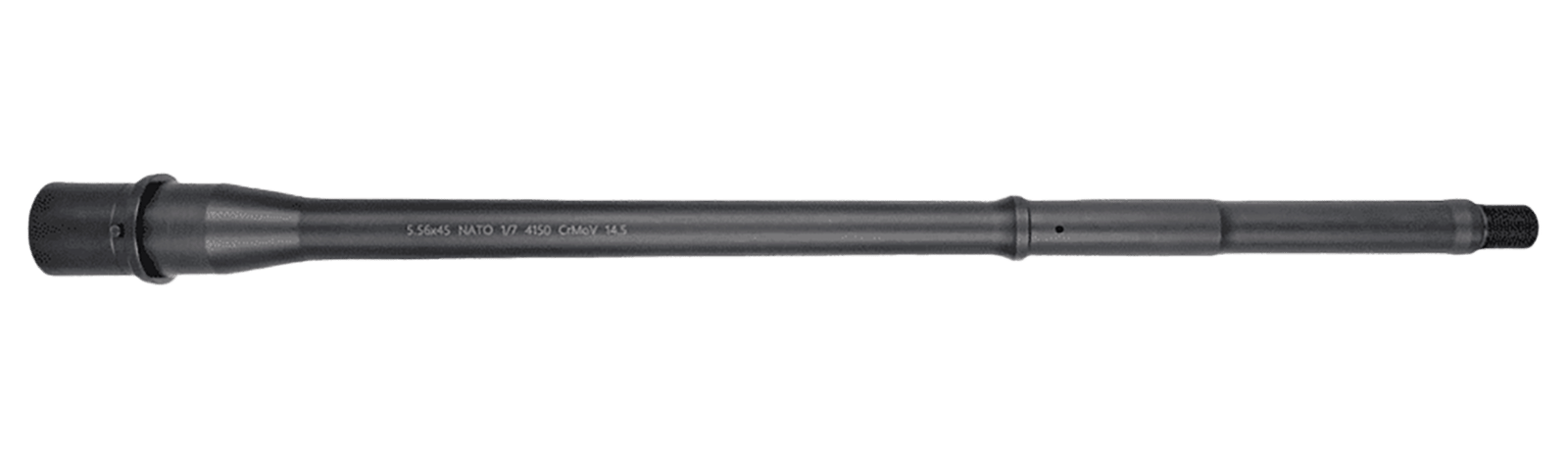 Lead & Steel Llc LS556PEN-MID-14.5   5.56mm 14.50" Pencil Profile Features M4 Feed Ramps