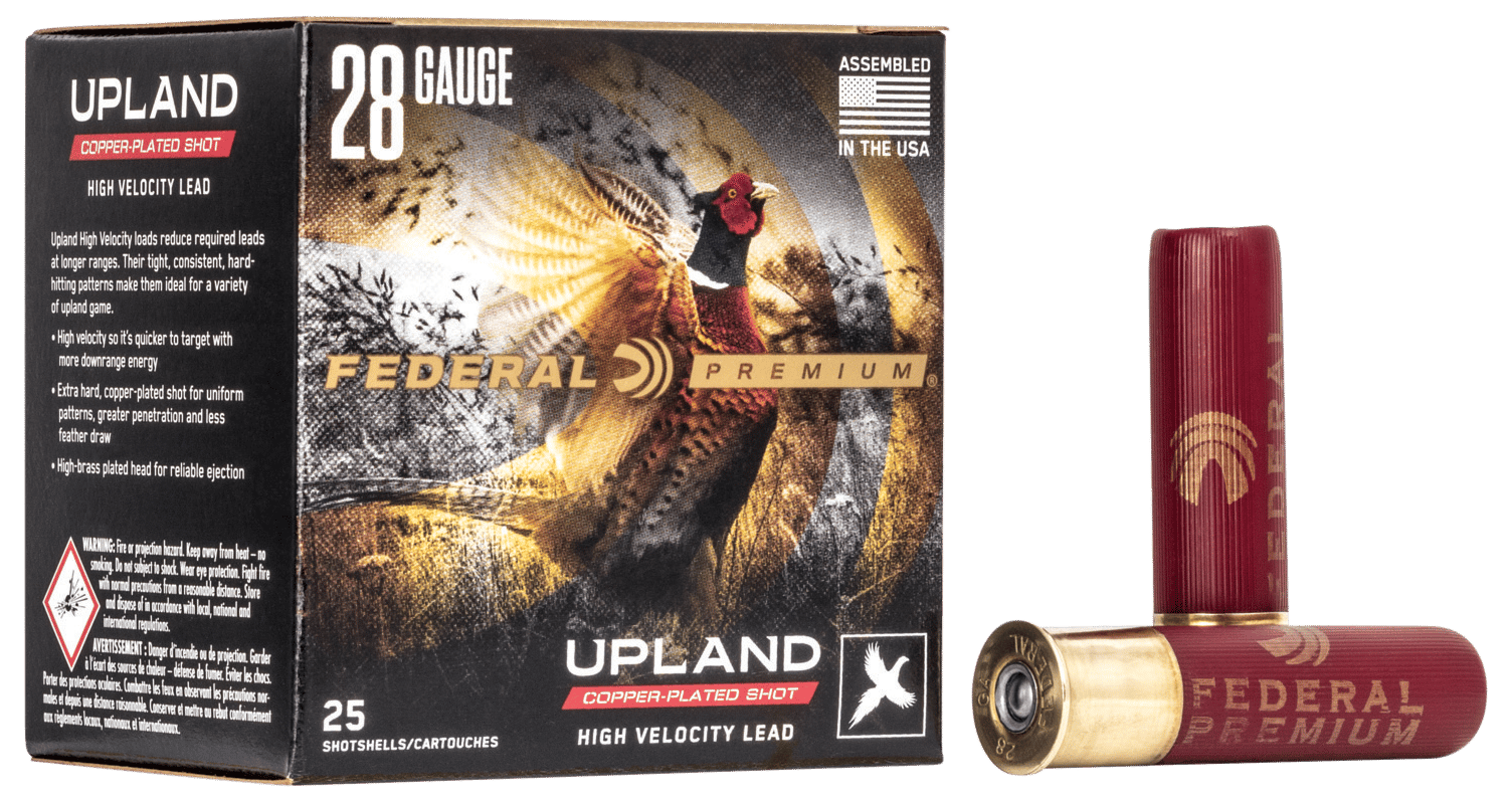 Federal P28375 Premium Wing-Shok High Velocity 28Gauge 2.75" 3/4oz 7.5Shot 25 Per Box/10 Case