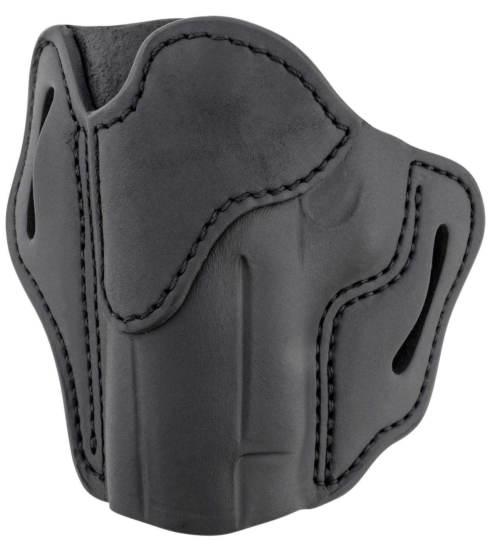 1791 Gunleather ORBH23SBLL BH2.3 Optic Ready OWB Size 2.3 Stealth Black Leather Belt Slide Compatible w/Glock 17/S&W M&P Shield Left Hand