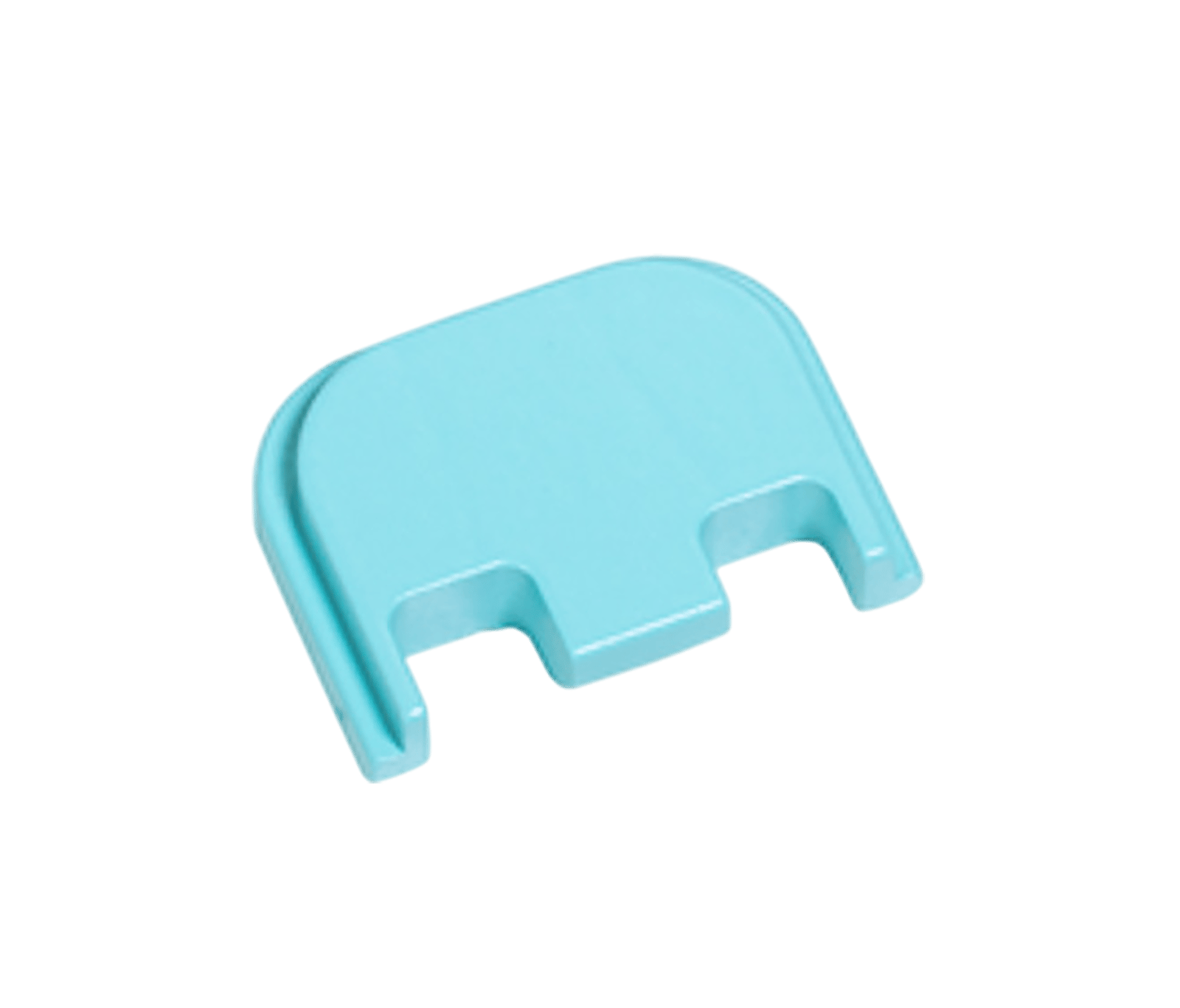 Timber Creek Outdoors GLSCPRE Glock 17/19 Slide Cover Plate Robin's Egg Blue Aluminum