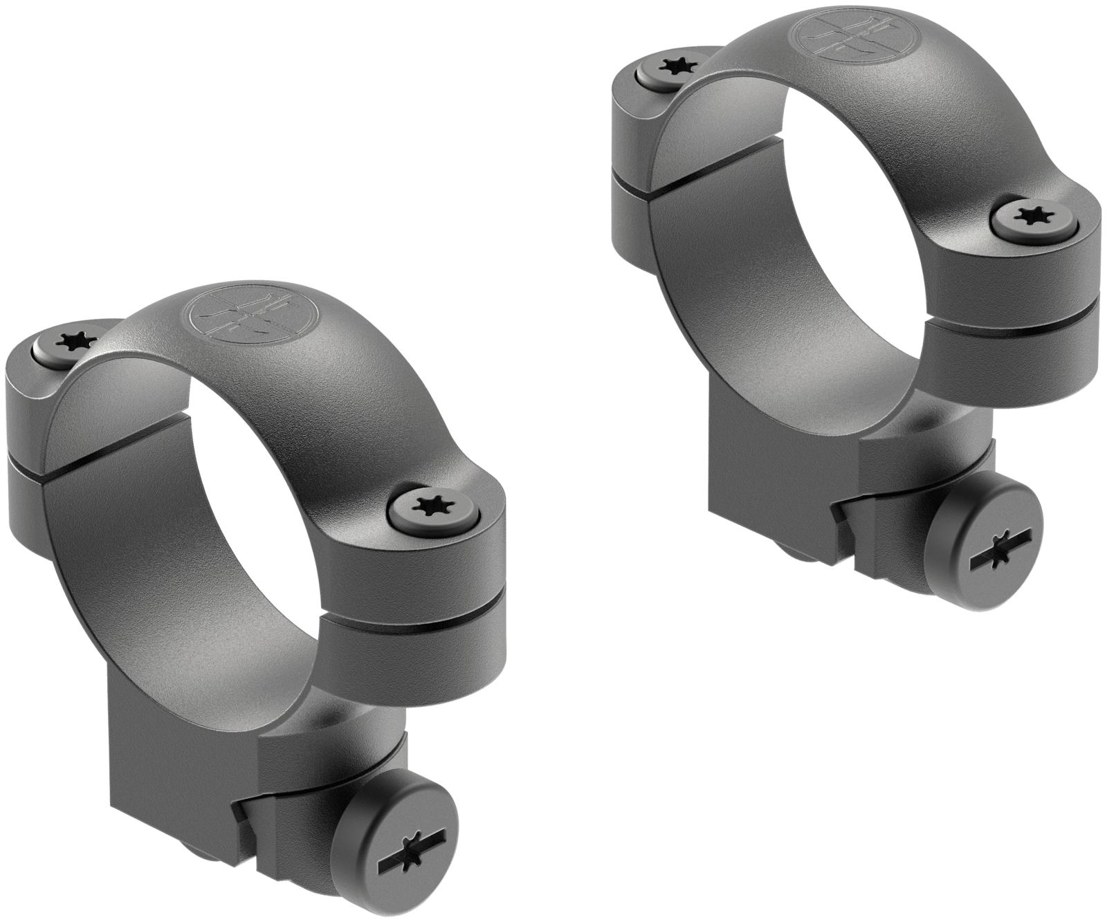 Leupold 51038 Ringmounts  Matte Black Ruger No. 1/77/11 30mm Medium