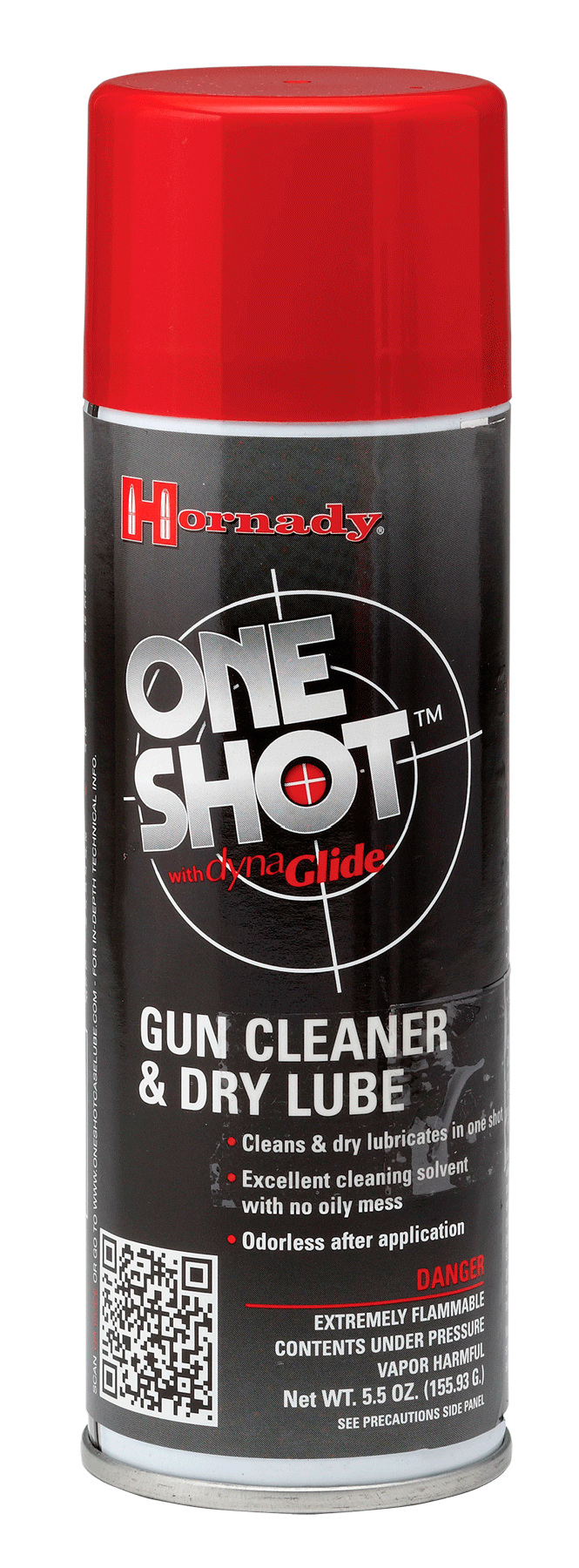 Hornady 9990 One Shot Gun Cleaner & Lube Against Corrosion & Lubricates 5 oz Aerosol
