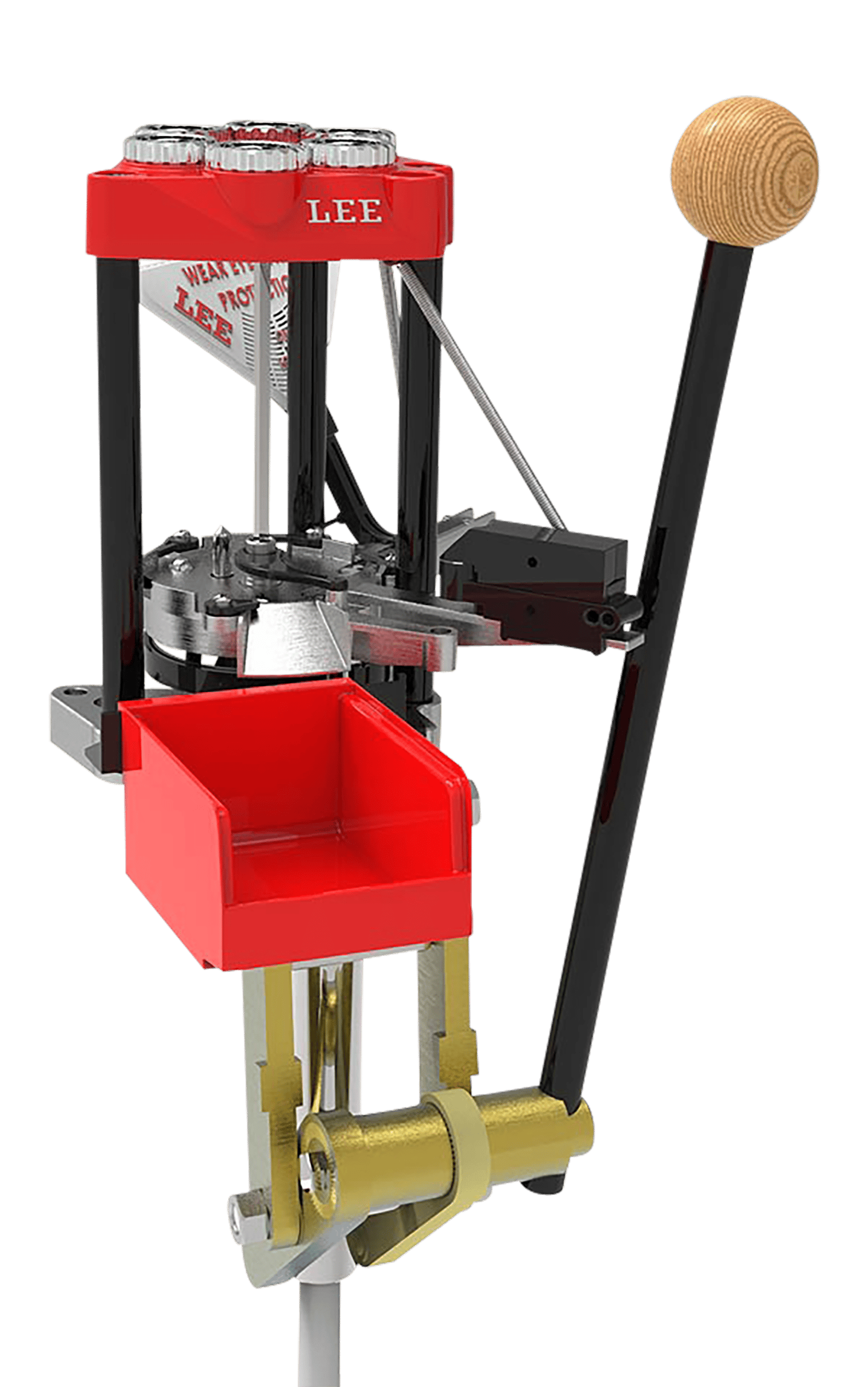 Lee Precision  Six Pack Pro Reloading Press Steel Works With All Cases
