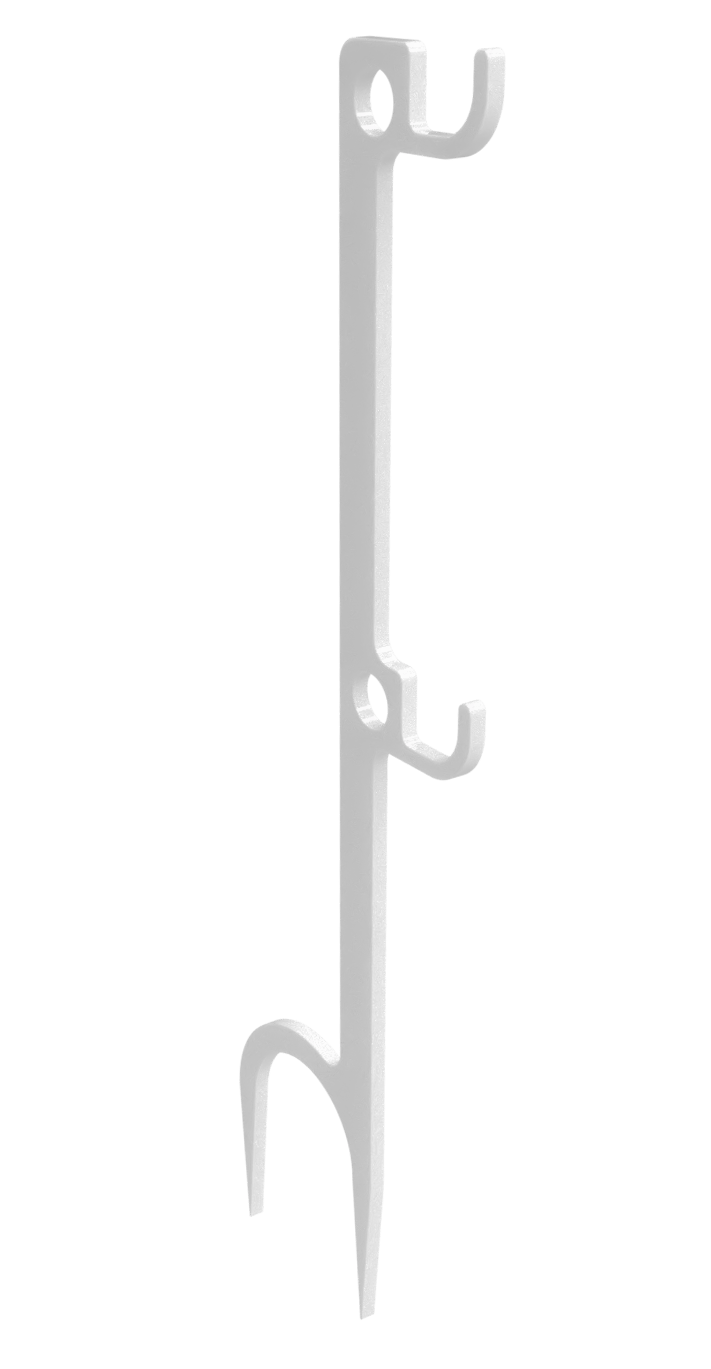 BIR CFGSTH2        GRND STAKE STL TARGT HANGER DBL
