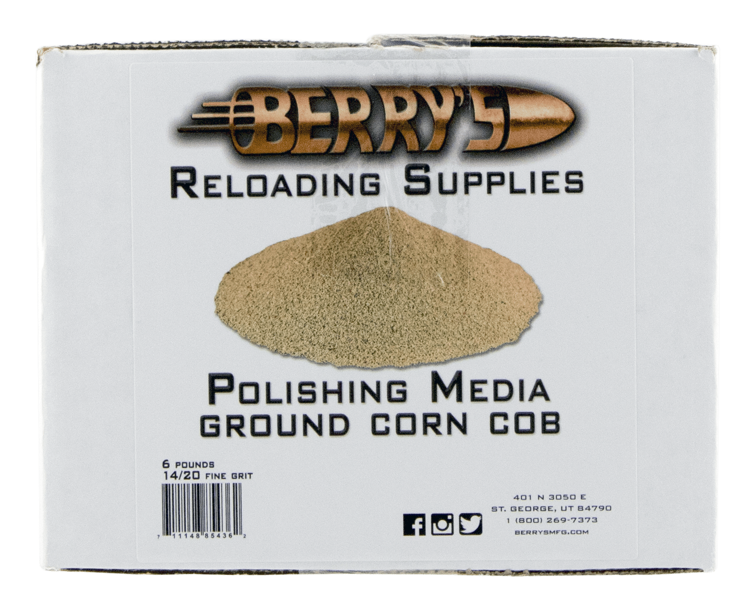 Berry's 85436 Corn Polishing Media 6 lbs.