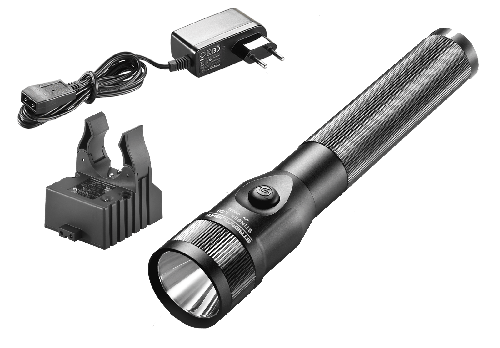 Streamlight 75713 Stinger LED Flashlight  Black Anodized 100/200/425 Lumens White LED