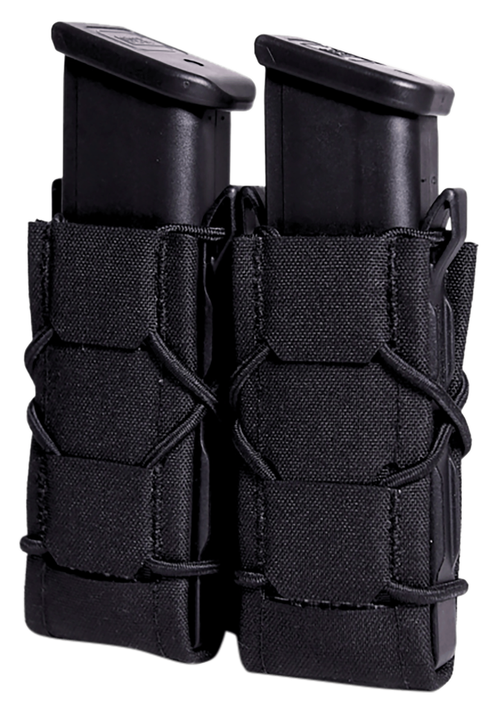 High Speed Gear 24PT02BK TACO Gen 2 Double Black Nylon Laminate MOLLE Mount Pistol
