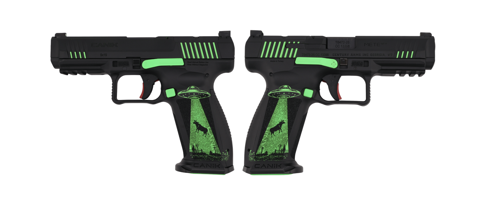 CANIK METE SFT ABDUCTION 9MM PISTOL 4.46 BRL 1-18RD MAG