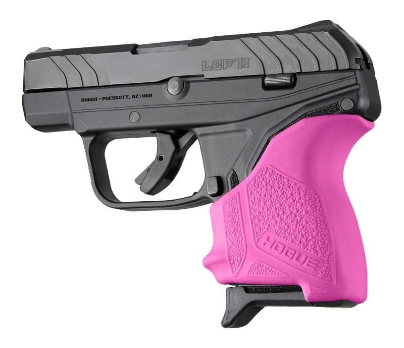 Hogue HandAll Beavertail Grip Sleeve Ruger LCP II-Pink