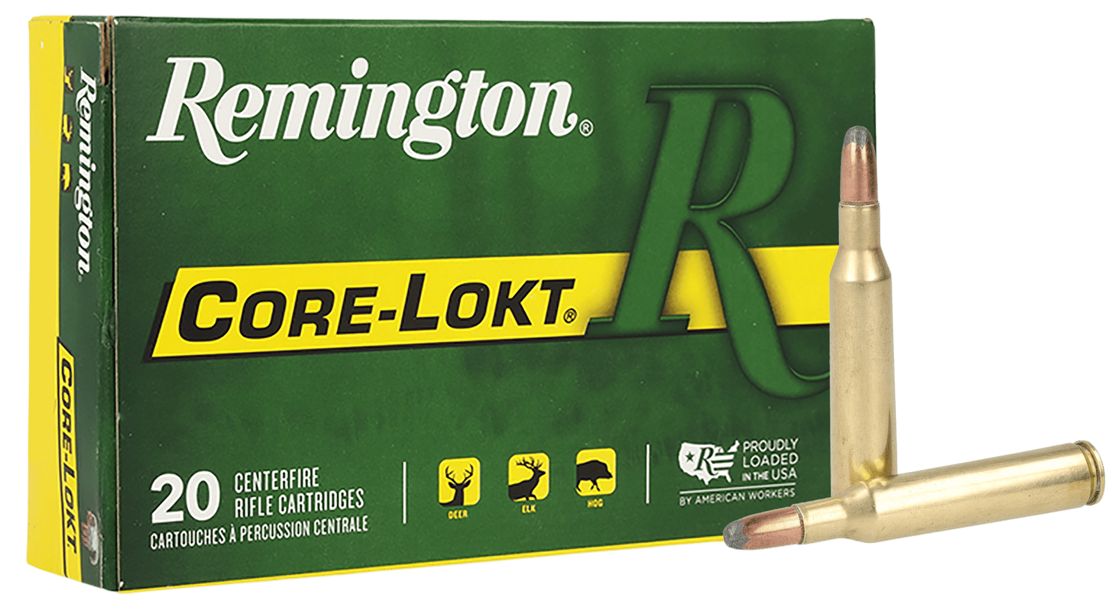 Remington Ammunition 28335   257Roberts 117gr Core-Lokt Soft Point 20 Per Box/10 Case