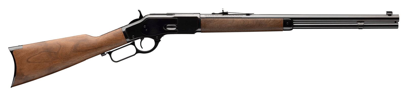 Winchester Guns 534200137 Model 1873 Short Rifle 38 Special, 357 Mag 10+1 Cap 20" Brushed Polish Blued Rec/Barrel Satin Oiled Walnut Fixed Straight Grip Stock Right Hand (Full Size)