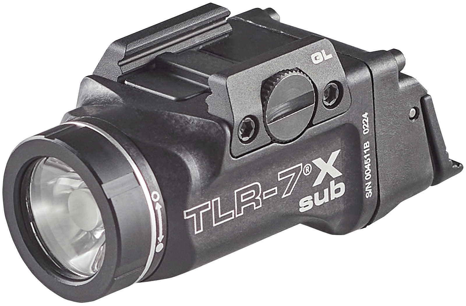 Streamlight 69400 TLR-7 X Sub  Black Anodized 500 Lumens  White LED Glock 43X MOS/48 MOS/43X/48