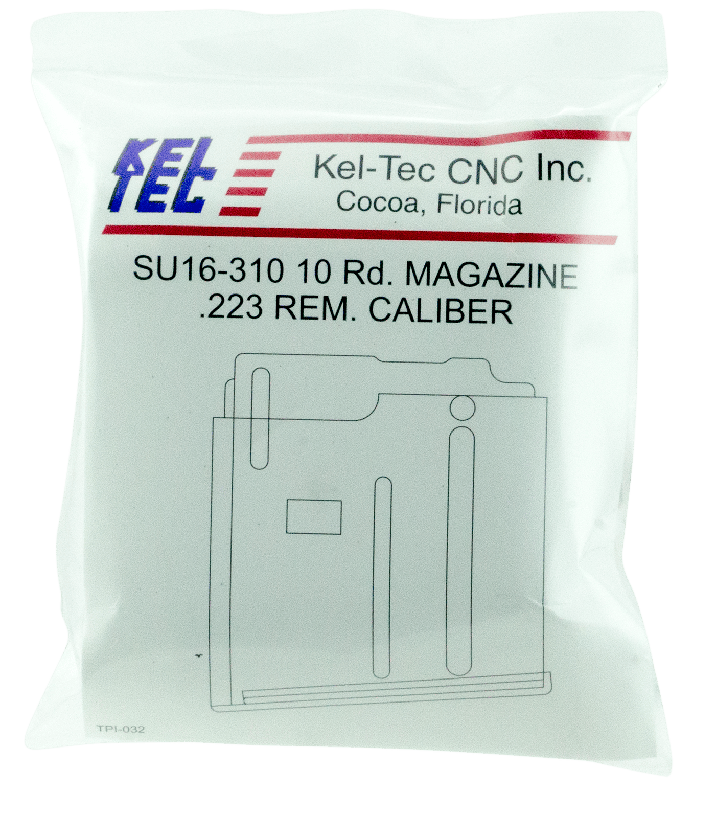 Kel-Tec SU16PLR16310 PLR/SU-16  Blued Detachable 10rd 5.56x45mm NATO