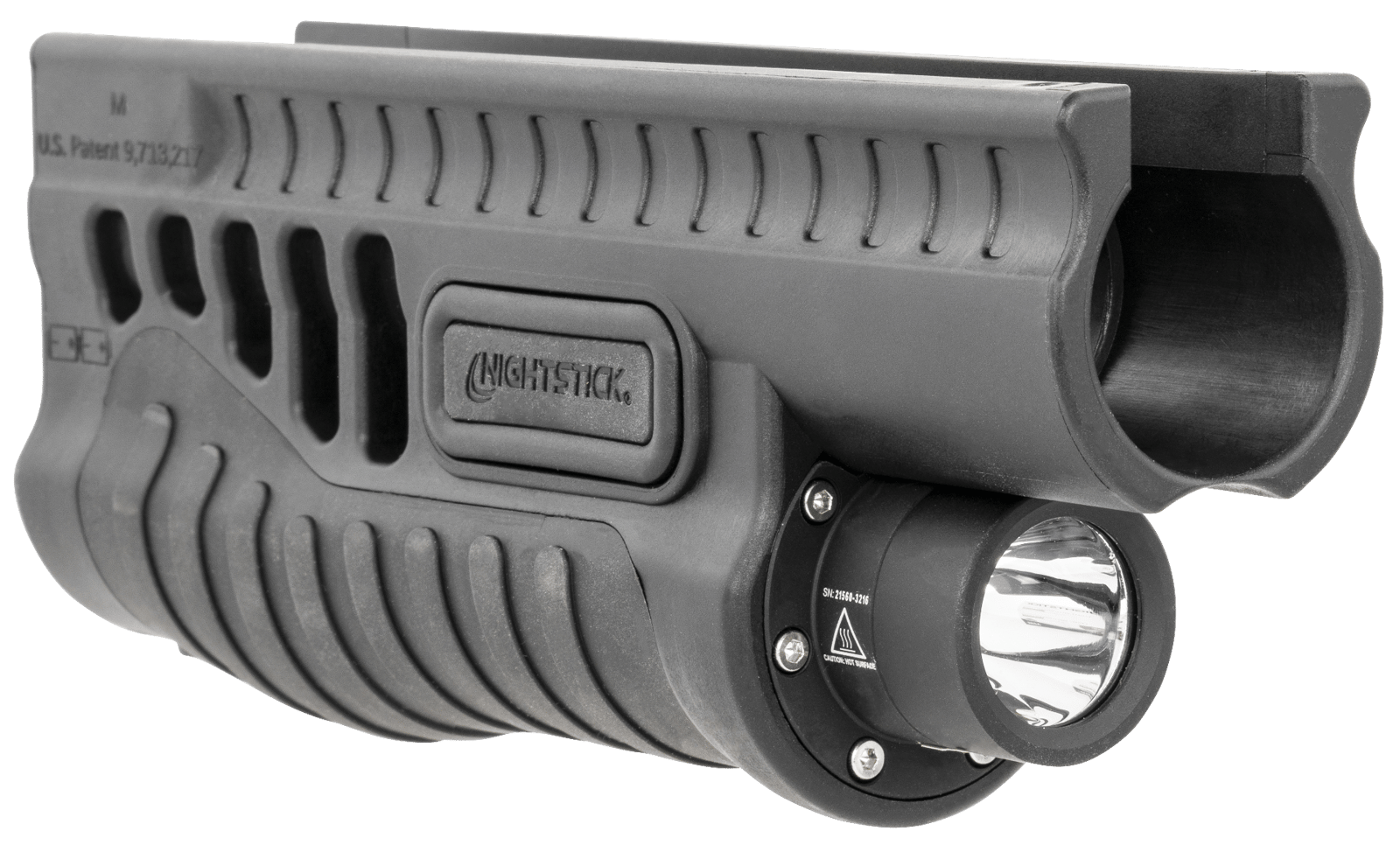 Nightstick SFL11GL Shotgun Forend Light  Black 1200 Lumens White LED Green Laser Mossberg 500/590/590A1/Shockwave