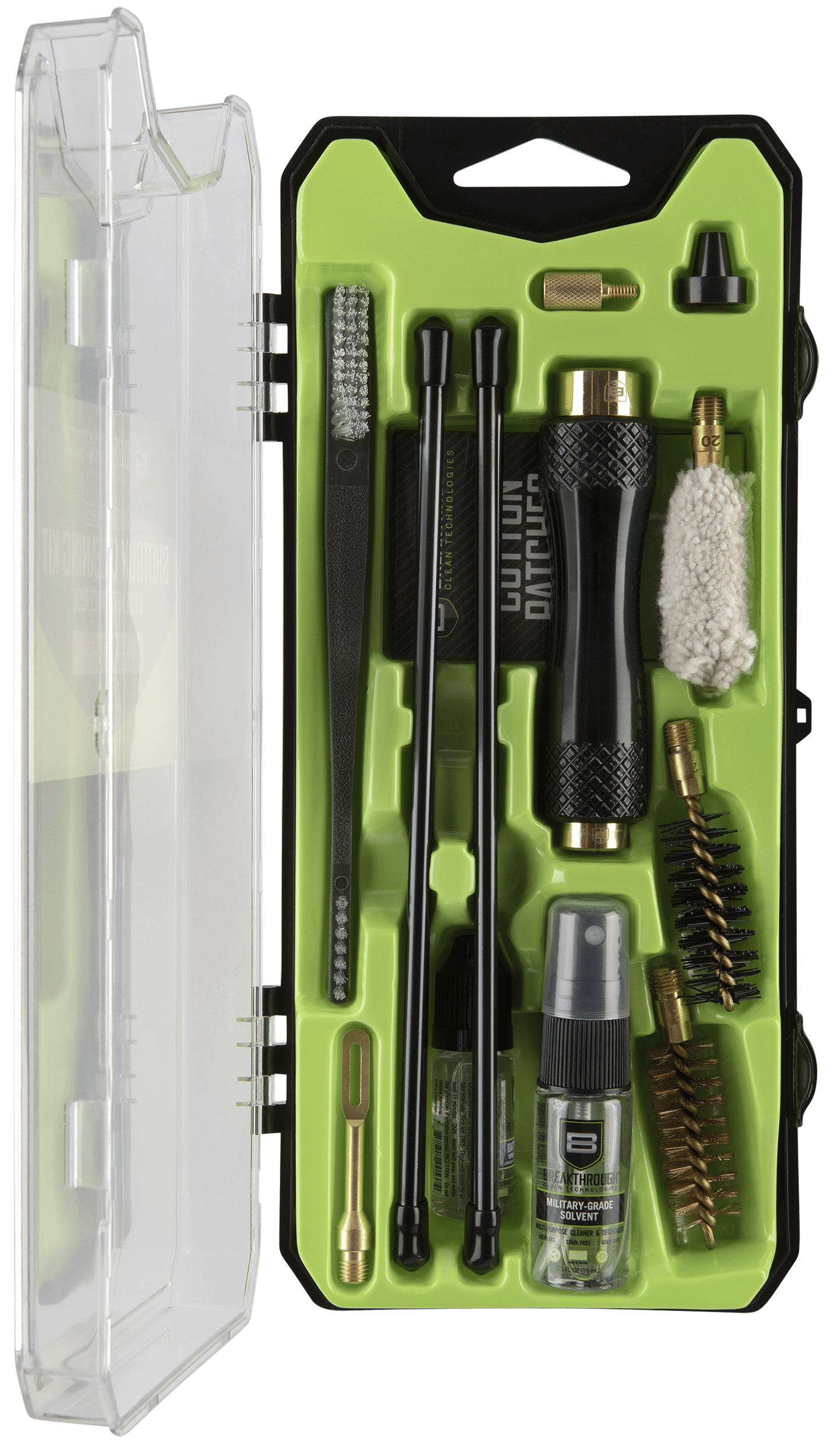 Breakthrough Clean BTCCC20G Vision Series Cleaning Kit 20 Gauge Shotgun/15 Pieces Multi-Color