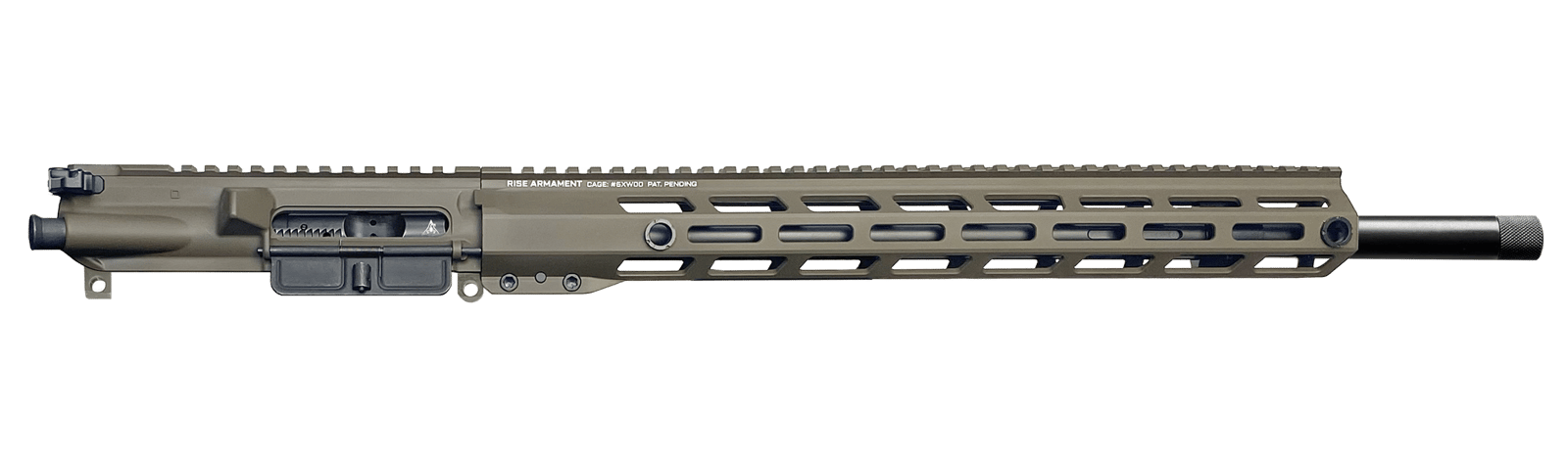 Rise Armament RA22ARCCUBRN18 Upper Receiver  22 ARC 18" Brown Cerakote Barrel Aluminum